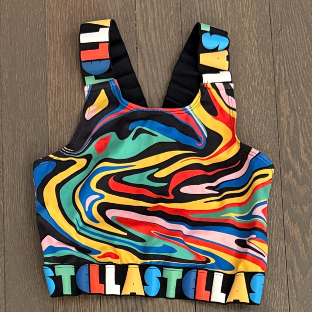 Stella McCartney kids activewear top